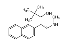(2S,3R)-N-methyl-3-hydroxy-4,4-dimethyl-2-(2'-naphthyl)pentylamine_492434-65-8