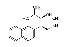 (2R,3R)-N-methyl-3-hydroxy-4-methyl-2-(2'-naphthyl)pentylamine_492434-77-2