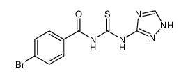 Benzamide, 4-bromo-N-[thioxo(1H-1,2,4-triazol-3-ylamino)methyl]-_492462-33-6