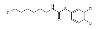 (6-Chloro-hexyl)-thiocarbamic acid S-(3,4-dichloro-phenyl) ester_4930-12-5