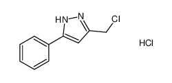 3-(chloromethyl)-5-phenyl-1H-pyrazole hydrochloride_493038-58-7