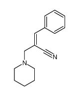 3-phenyl-2-piperidin-1-ylmethyl-acrylonitrile_4933-37-3