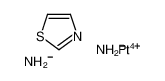 azanide,platinum(4+),1,3-thiazole_4934-22-9