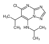 5-chloro-N,6-diisopropyl-[1,2,4]triazolo[1,5-a]pyrimidin-7-amine_494215-15-5