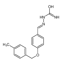 [[4-[(4-methylphenyl)methoxy]phenyl]methylideneamino]urea_494758-35-9