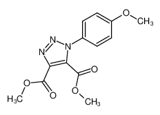 dimethyl 1-(4-methoxyphenyl)-1H-1,2,3-triazole-4,5-dicarboxylate_4953-05-3