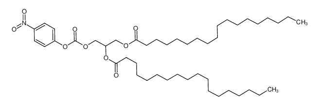 3-(((4-nitrophenoxy)carbonyl)oxy)propane-1,2-diyl distearate_495399-43-4