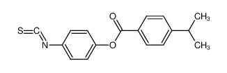 4-Isopropyl-benzoic acid 4-isothiocyanato-phenyl ester_49540-75-2