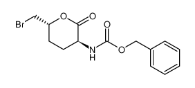 benzyl ((3S,6R)-6-(bromomethyl)-2-oxotetrahydro-2H-pyran-3-yl)carbamate_495401-23-5