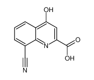 8-cyano-4-hydroxy-quinoline-2-carboxylic acid_495409-74-0