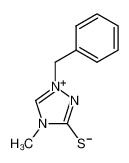1-benzyl-4-methyl-4H-1,2,4-triazol-1-ium-3-thiolate_49572-70-5