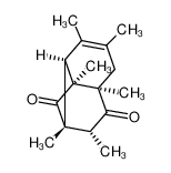 (1R,4aR,6R,7R,8aS)-2,3,4a,6,7,8a-Hexamethyl-1,4,4a,6,7,8a-hexahydro-1,7-cyclo-naphthalene-5,8-dione_49576-88-7