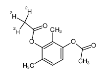 3-acetoxy-2,6-dimethylphenyl acetate-d3_49582-93-6