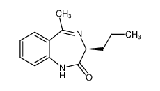 2H-1,4-Benzodiazepin-2-one, 1,3-dihydro-5-methyl-3-propyl-, (3S)-_496035-68-8