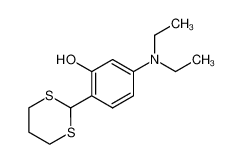 2-(4'-diethylamino-2'-hydroxyphenyl)-1,3-dithiane_496043-36-8