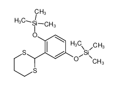 2-(2',5'-bistrimethylsiloxyphenyl)-1,3-dithiane_496043-42-6