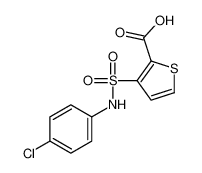 3-[(4-chlorophenyl)sulfamoyl]thiophene-2-carboxylic acid_496051-23-1