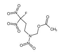 ((3-fluoro-3,3-dinitropropyl)(nitro)amino)methyl acetate_49614-84-8