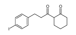 2-(3-(4-Iodphenyl)-propionyl)-cyclohexanon_49618-01-1