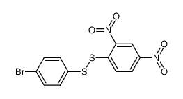 1-(4-Bromo-phenyldisulfanyl)-2,4-dinitro-benzene_49621-81-0