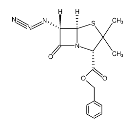 6α-azido-penicillanic acid benzyl ester_49626-62-2