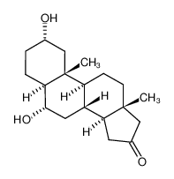 (2S,5S,6S,8S,9S,10R,13R,14S)-2,6-Dihydroxy-10,13-dimethyl-hexadecahydro-cyclopenta[a]phenanthren-16-one_49643-35-8