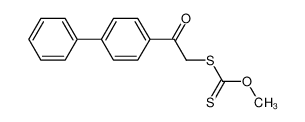 S-p-Phenylphenacyl-O-methyldithiocarbonat_49675-95-8