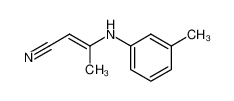 3-(3-methyl-anilino)-but-2-enenitrile_49680-10-6