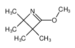 4-methoxy-2,2,3,3-tetramethyl-2,3-dihydro-azete_49680-46-8