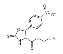 rel-ethyl (4R,5R)-5-(4-nitrophenyl)-2-thioxooxazolidine-4-carboxylate_496817-29-9