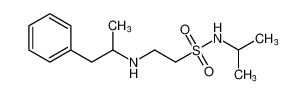 N-isopropyl-2-((1-phenylpropan-2-yl)amino)ethane-1-sulfonamide_496840-72-3