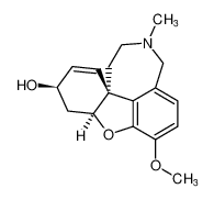 (4aS,6R,8aS)-3-methoxy-11-(methyl-14C)-4a,5,9,10,11,12-hexahydro-6H-benzo[2,3]benzofuro[4,3-cd]azepin-6-ol_496842-36-5
