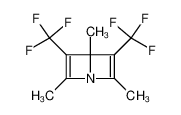 2,4,6-trimethyl-3,5-bis-trifluoromethyl-1-aza-bicyclo[2.2.0]hexa-2,5-diene_49685-72-5