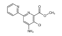 [2,2'-Bipyridine]-6-carboxylic acid, 4-amino-5-chloro-, methyl ester_496851-19-5