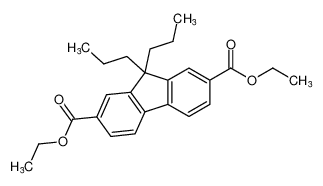 9H-Fluorene-2,7-dicarboxylic acid, 9,9-dipropyl-, diethyl ester_496916-95-1