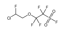 Ethanesulfonyl fluoride, 2-(2-chloro-2-fluoroethoxy)-1,1,2,2-tetrafluoro-_496922-54-4