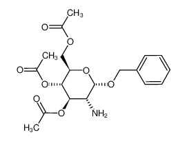 benzyl 3,4,6-tri-O-acetyl-2-amino-2-deoxy-α-D-glucopyranoside_496924-01-7