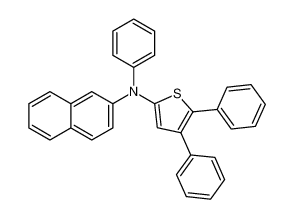 2-Thiophenamine, N-2-naphthalenyl-N,4,5-triphenyl-_496944-00-4