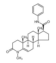 N-(phenyl)-3-oxo-4-methyl-4-aza-5α-androst-5-ene-17β-carboxamid_496948-61-9