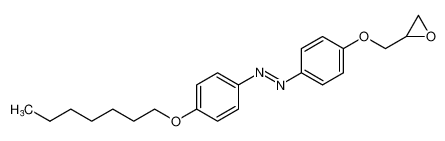 Diazene, [4-(heptyloxy)phenyl][4-(oxiranylmethoxy)phenyl]-, (1E)-_496949-03-2