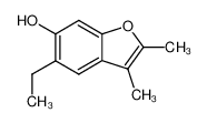 5-ethyl-2,3-dimethyl-benzofuran-6-ol CAS:49695-35-4 manufacturer & supplier