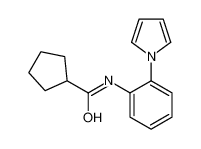N-[2-(1H-Pyrrol-1-yl)phenyl]cyclopentanecarboxamide_497057-44-0