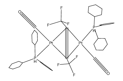 [Pt2(CO)2(PCy3)2(μ-η2:η2-CF3C2CF3)]_497064-56-9