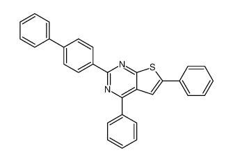 Thieno[2,3-d]pyrimidine, 2-[1,1'-biphenyl]-4-yl-4,6-diphenyl-_497097-36-6