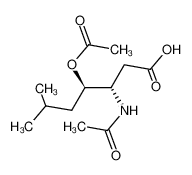(3S,4R)-3-acetamido-4-acetoxy-6-methylheptanoic acid_497100-17-1