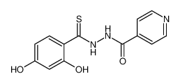N'-(2,4-dihydroxyphenylcarbonothioyl)isonicotinohydrazide_497156-48-6