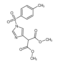 dimethyl 2-{1-[(4-methylphenyl)sulfonyl]-1H-imidazol-4-yl}malonate_497159-98-5