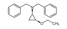 rel-(1R,2S)-N,N-dibenzyl-2-ethoxycyclopropan-1-amine_497163-73-2