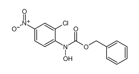 Carbamic acid, (2-chloro-4-nitrophenyl)hydroxy-, phenylmethyl ester_497165-28-3