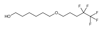 1-Hexanol, 6-[(4,4,5,5,5-pentafluoropentyl)oxy]-_497173-35-0